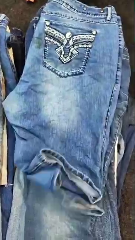 Branded Y2K Embroidered Bootcut Jeans