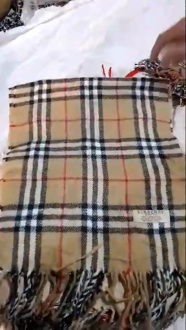 Burberry scarfs
