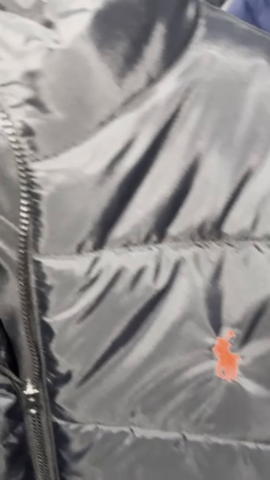 Mens Ralph Lauren puffers black and navy