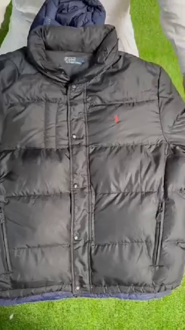 Mens Ralph Lauren puffers black and navy