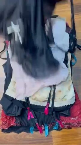 HAUTS CORSET BABYDOLL NOIRS