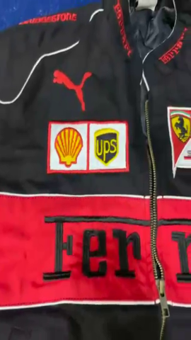 I need ferrari black jackets with puma logo (only ..