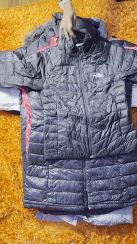 Y2k puffer jacket womens