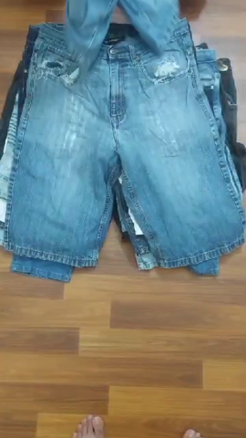 Branded baggy hip hop shorts