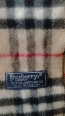 écharpe burberry
