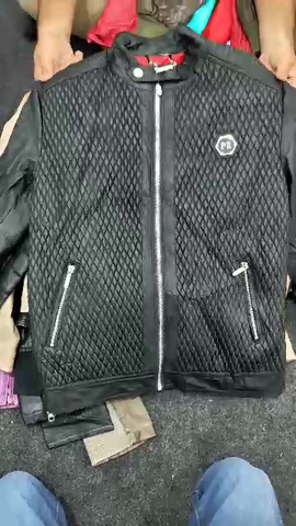 Vintage leather biker jackets mens