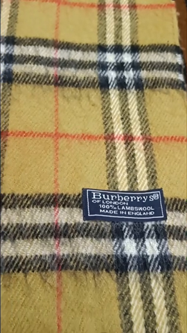 Burberry scarf