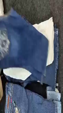 Y2K embroidered jeans