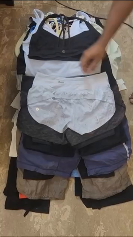 Lululemon shorts, skirts, leggings, jackets lookin..