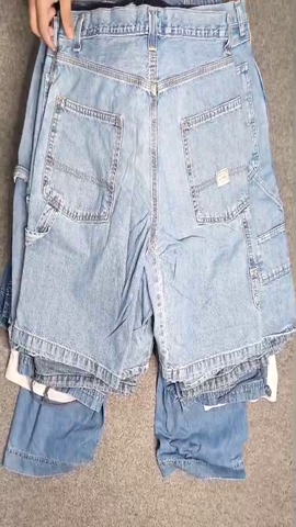 Branded cargo shorts