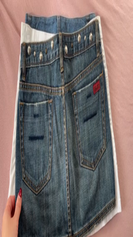 Mini-Röcke y2k niedrige Taille Größe S