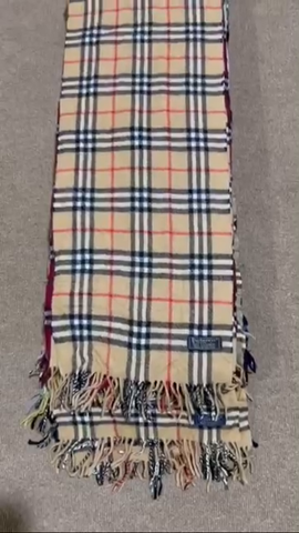 Burrbery scarves
