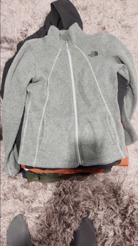 The north face fleeces