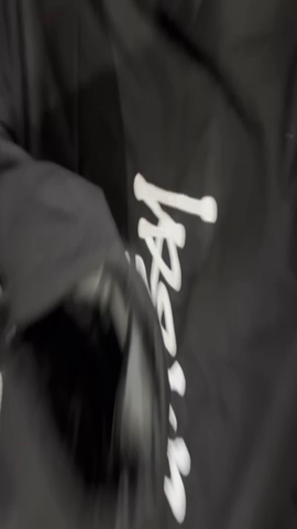 Stussy hoodies with washing labels