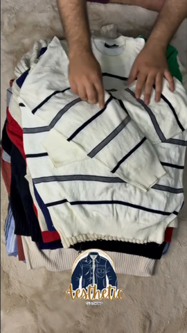 Branded patterned knitwear