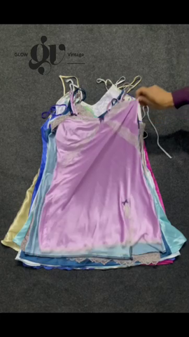 Y2K, Vintage-Camis, Fairy Core, girly, Rückbindeba..