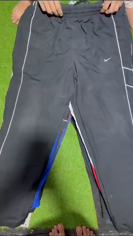 Nike open leg Trackpants
