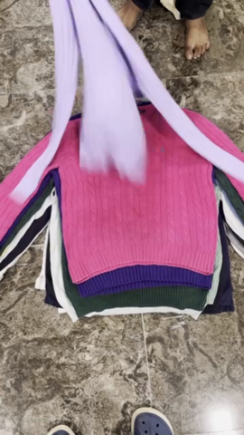 Ralph Lauren Round Neck cable knits