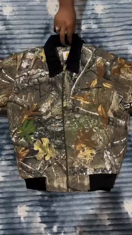 Carhartt X Yankee mixed rework jackets size medium..