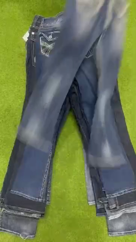 Embellished flare jeans