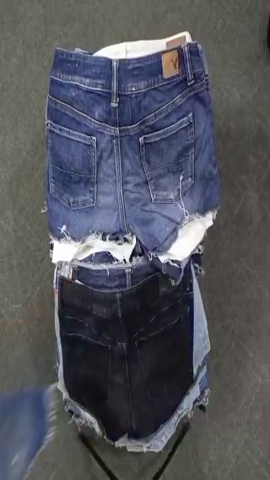 Vintage mini short str Xxs-xs