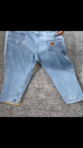 Carhartt double knee jeans blue