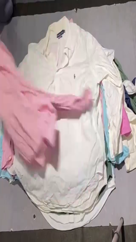 Ralph Lauren button down shirt, Plain and Pinstrip..