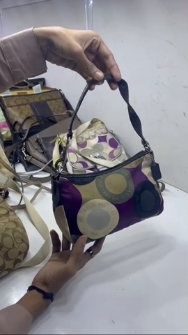 Sac à main large Coach