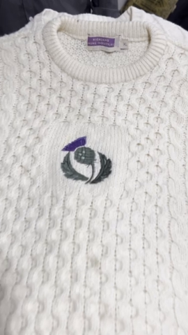 Aran craft Round Neck Sweater