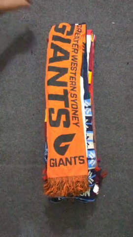 Unbranded Football Scarf