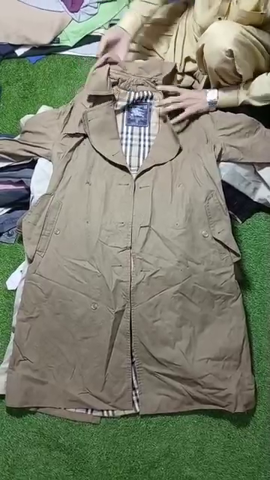 Burberry Corduroy Coat