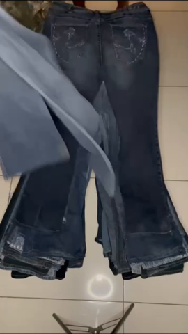 Short en jean sans marque