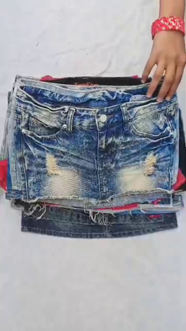 Jupon en denim non marqué